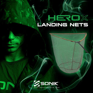 Sonik HeroX Landing Net 42in. 2pc 6ft
