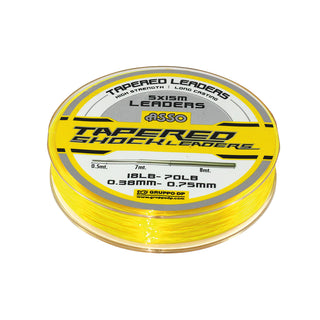 Asso Tapered Shock Leaders Yellow -D