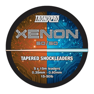 Tronixpro Xenon Tapered Leaders 5x15m - Taskers Angling