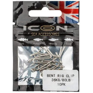 Icon Bent Rig Clip 80lb - taskers-angling