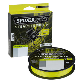 SpiderWire Stealth Smooth8 x8 PE Braid 150m Yellow
