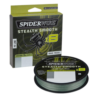 SpiderWire Stealth Smooth8 x8 PE Braid 150m Moss Green
