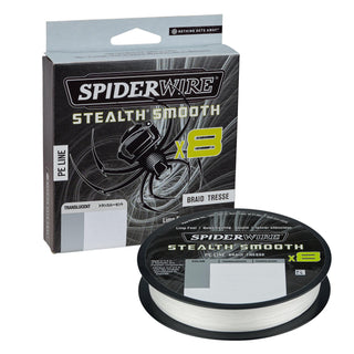 SpiderWire Stealth Smooth8 x8 PE Braid 150m Translucent