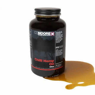 C C Moore Chilli Hemp Oil 500ml - Taskers Angling