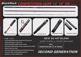 Blackrock Competition Surf 14'10'' 2G Edition Rod