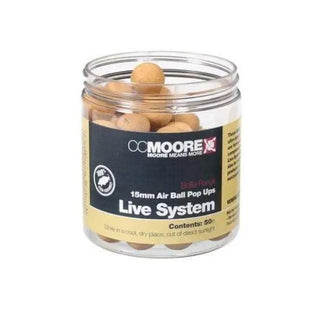 C C Moore Live System Air Ball Pop Ups 15mm - taskers-angling