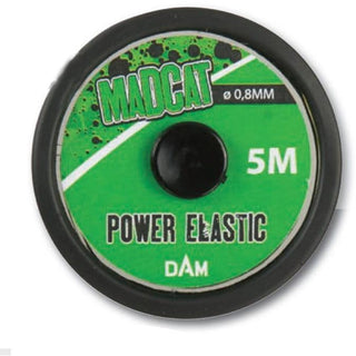 Madcat Power Elastic 0.80mm 5m - Taskers Angling
