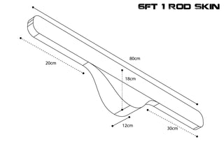 Nash Scope OPS Soft Protect 1 Rod Skins