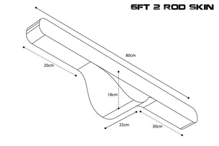 Nash Scope OPS Soft Protect 2 Rod Skins