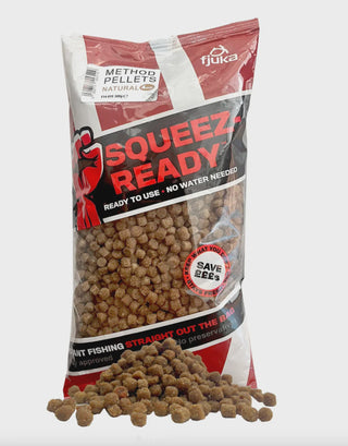 Fjuka Squeez-Ready Method Pellets 4mm 500g
