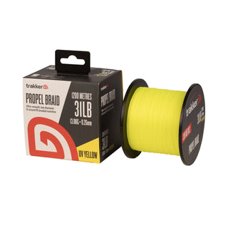 Trakker Propel Braid 1200m UV Yellow 31lb