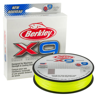 Berkley X9 Braid 150m Flame Green