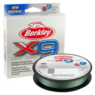 Berkley X9 Braid 150m Low Viz Green