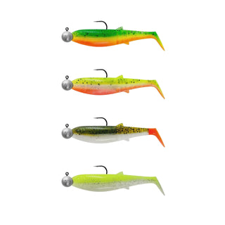 Savage Gear Cannibal Shad 8cm Dark Water Mix