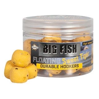 Dynamite Baits Floating Durable Hookers 11mm Sweet Tiger Yellow