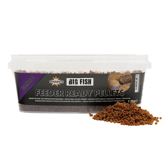 Dynamite Baits Big Fish Feeder Ready Pellets Garlic 2mm 1.2kg