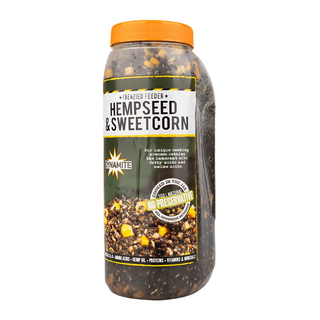 Dynamite Baits Frenzied Hempseed & Sweetcorn Jar 2.5L