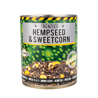Dynamite Baits Frenzied Hempseed & Sweetcorn Can 700g