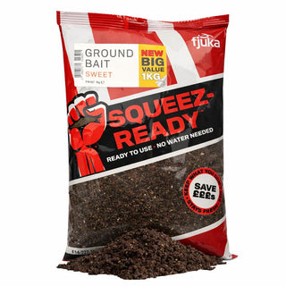 Fjuka Squeez-Ready Sweet Groundbait 1KG