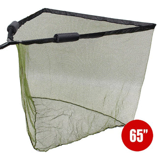 NGT 65" Dual Net Float System - Green Mesh with Metal 'V' Block and Stink Bag