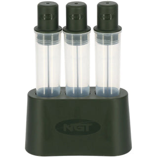 NGT Barrelz Baiting Set - Glugging Tubes with Stand