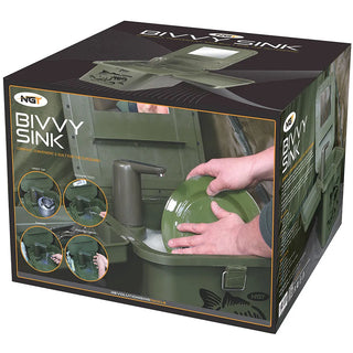 NGT Bivvy Sink - Complete Outdoor Sink for Anglers