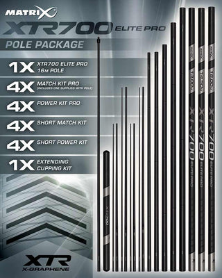 Matrix XTR700 Elite Pro 16.0m Pole Package