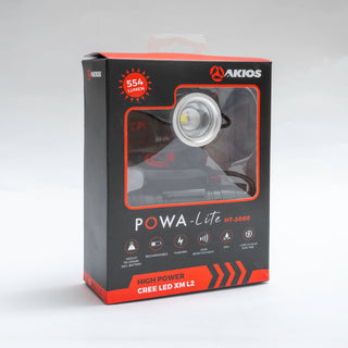 AKIOS Powa Lite Head Torch