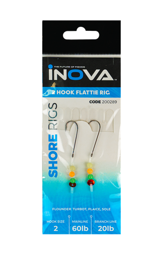 INOVA 2 Hook Flattie Flapper Rig
