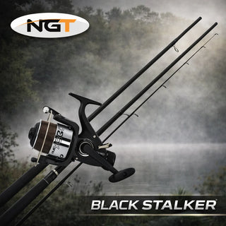 NGT Stalker Carp 8ft Combo Black