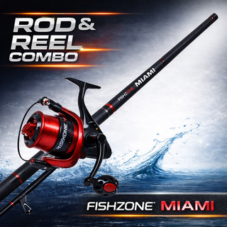 Fishzone Miami Jack Sirroco Heavy Surf Combo 12ft 4-8oz