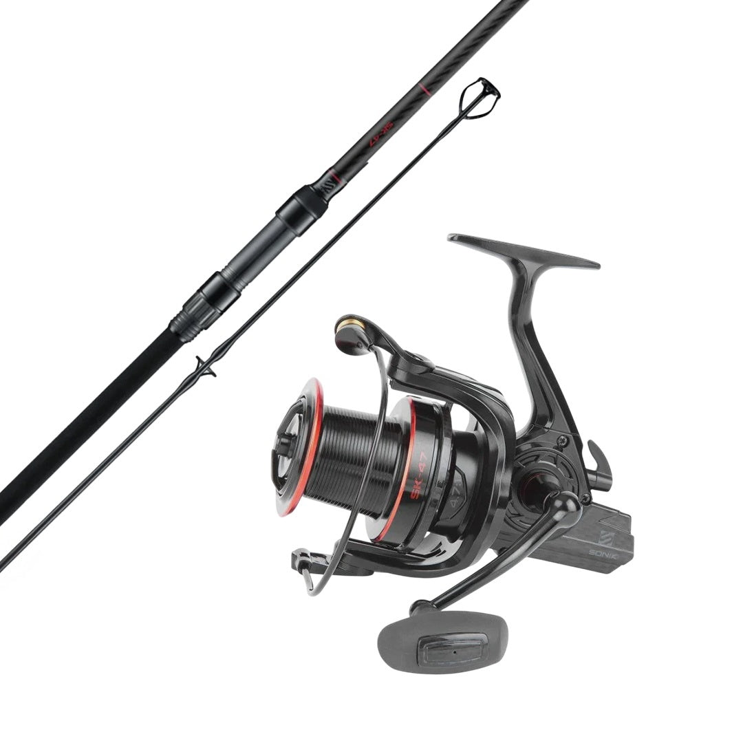 Sonik SK-47 10ft 3.5lb Carp Rod With SK-47 7000 Reel Combo Taskers Angling Sonik SK-47 10ft 3.5lb Carp Rod With SK-47 7000 Reel Combo Taskers Angling
