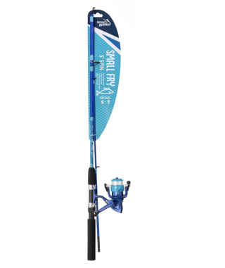 Small Fry 5ft Spin Combo Blue/Purple