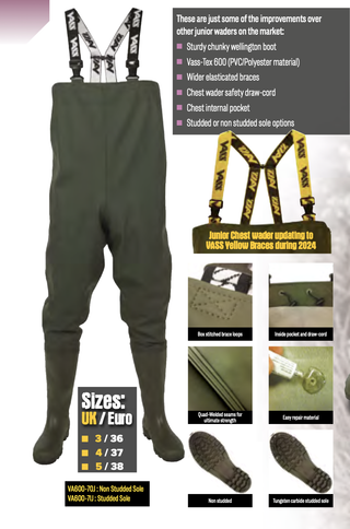 Vass Junior Chest Waders
