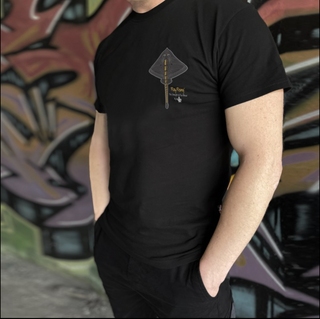 Vass Ray Rising Cotton T-Shirt