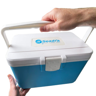 Seadra Bait Cool Box 8L Dual Tray Set