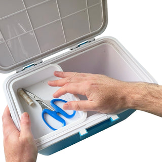 Seadra Bait Cool Box 8L Dual Tray Set