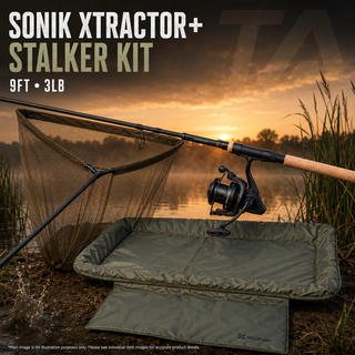 Sonik Xtractor Stalking Kit 9ft 3lb Cork with Xtractor 5000 Reel
