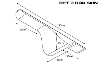 Nash Scope OPS Hi Protect 2 Rod Skin 10ft