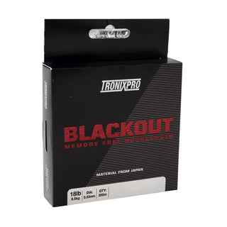 Tronixpro Blackout  Memory Free Hooklink 200m Red