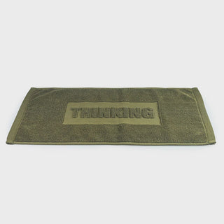 Thinking Anglers Hand Towel Olive