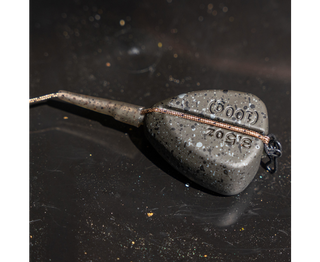 Avid Carp Inline Flat Pear Groove Lead - 20 Pack