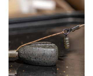 Avid Carp Inline Flat Pear Groove Lead - 20 Pack