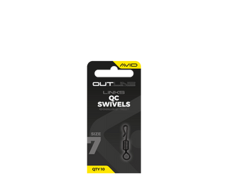 Avid Carp Outline QC Swivel - Size 7