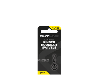 Avid Carp Outline Micro Ringed Hookbait Swivel