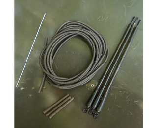 Avid Carp Outline Bag Stem Tungsten Tubing Kit - Ring Swivel