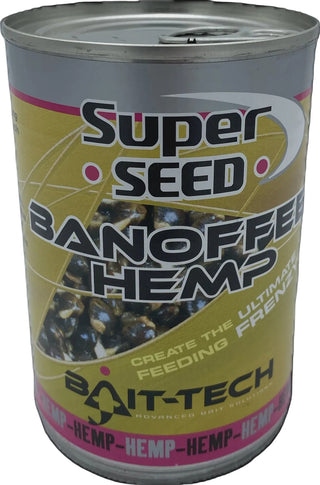Bait-Tech Canned SuperSeed Hemp Banoffee (350g)