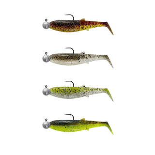 Savage Gear Cannibal Shad 8cm Clear Water Mix