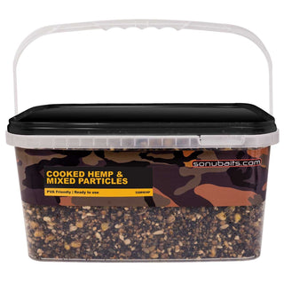 Sonubaits Cooked Hemp & Mixed Particles Spod Mix 3.5kg