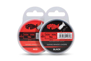 Spomb Tapered Braided Leaders x 3